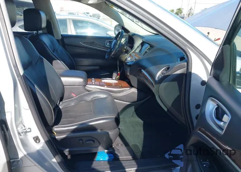 2013 Infiniti Jx35 z USA, uszkodzony, nr VIN 5N1AL0MM9DC333628